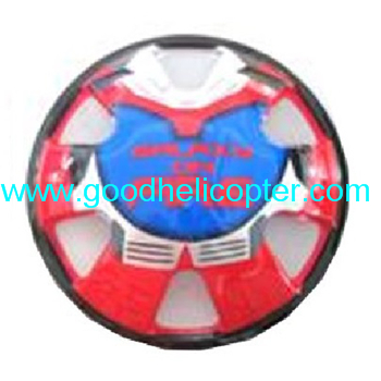 Wltoys V323 Skywalker UFO parts Top middle round cover (red-blue)